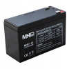 Olovený akumulátor MHpower MS7-12 AGM 12V / 7Ah, konektor Faston F2 - 6,3mm