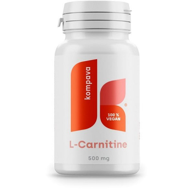 Kompava L-Karnitín, 500 mg, 60 kapsúl