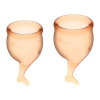 Menštruačné kalíšky Feel Secure Menstrual Cup Set Satisfyer