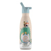 Detská termo fľaša z nerezovej ocele COOL BOTTLES Kids Dragon Dreams trojvrstvová 350ml 3D