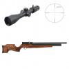 Výhodný set PCP vzduchovka Kuzey Arms K600 4,5mm a puškohled VictOptics S4 4-16x44 SFP