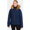 Kilpi EMILIN-W Dámska vyhrievané lyžiarska bunda UL0110KI Tmavomodrá 34
