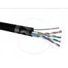 Instalační kabel Solarix CAT5E FTP PE Fca samonosný 305m/cívka SXKD-5E-FTP-PE-SAM (SXKD-5E-FTP-PE-SAM)