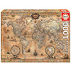 Educa Puzzle Antique World Map 1000 dielikov 15159 farebné