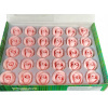 Id_237dp CUKROVÁ RUŽA 30ks TORTA DEKORÁCIE RUŽA RUŽOVÁ RUŽA PINK OZDOBY CAKE