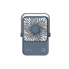 Stolový ventilátor s nastaviteľným stojanom, tmavomodrý
