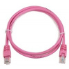 Gembird PP12-0.5M/RO UTP Cat5e Patch, 0,5m, růžový