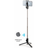 Selfie tyč FIXED Snap Lite s Tripod a bezdrôtovou spúšťa čierny (FIXSS-SNL-BK)