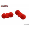 Plastová hrkálka - Esox Spartan Plastic RED Soundballs