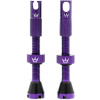 Bezdušové ventily Peaty X Chris King (Mk2) Violet Tubeless Valves 42 mm uni