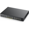ZyXEL GS1900-24EP, 24-port GbE L2, 12 Port PoE Smart Switch, rackmount, 130 Watt GS1900-24EP-EU0101F