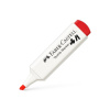 FABER-CASTELL popisovač na textil - klinový hrot - červený