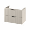 Cersanit Tirso skrinka 79.4x44.7x57.2 cm závesná kúpeľňová skrinka pod umývadlo kapučíno-béžová S1015-003