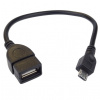 PremiCord USB kab redukce A/fem-MicroUSB/mal20cm