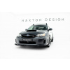 Street Pro Predný splitter + Klapky Subaru Impreza WRX STI Mk3 Facelift