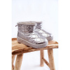 Strieborné detské snehule Big Star, KK374241 SREBRNE__22160-33 33