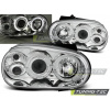 SVETLOMETY ANGEL EYES CHRÓMOVÉ pre VW GOLF 4 09.97-09.03