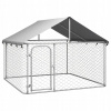 Klietka, koterec pre psy - Vidaxl Playpen pre psa so strechou, 200 x 200 x 15 (Vidaxl Playpen pre psa so strechou, 200 x 200 x 15)