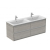 Ideal Standard E0824PS Connect Air skrinka pod dvojumývadlo 130cm-(dekor šedý lak dub) E0824PS