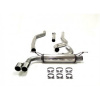 TATechnix Výfuk z nehrdzavejúcej ocele 2x80mm BMW 3 Gran Turismo (F34)