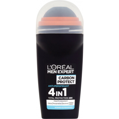 L'Oréal Paris Men guľôčkový antiperspirant Expert Carbon Protect 50 ml