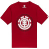 Element Seal bavlnené tričko pre deti červené 128