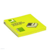 Z-Bloček Q-Connect, 76 x 76 mm, neónovo žltý