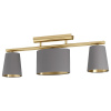 Textilné svietidlo EGLO ALMEIDA 2 cappucino/brass 99486
