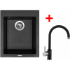 Sinks Cube 410 Granblack + Vitalia GR