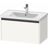 DURAVIT Ketho 2 závesná skrinka pod umývadlo, 1 zásuvka, 784 x 455 x 440 mm, biela super matná, K25083084840000