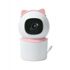 IMMAX NEO LITE SMART Security vnitřní kamera BABY, 355° 50°, P/T, Wi-Fi, 4MP, růžová, TUYA (07789L)