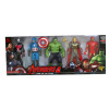 Sada 5 figúrok AVENGERS LED svetlo+príslušenstvo