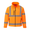 PORTWEST Bunda S424 Hi-Vis Classic, zateplená, softshellová, reflexní POR-S424ORRXXL 2XL Oranžová