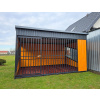 KvalitneVoliere Voliéra pre psa 2,9 x 2 m - Premium C