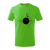Koule vs kolka - Tričko detské bavlnené - 104-110cm / 3-4 roky ( Apple Green )