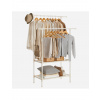 VASAGLE stojan na šaty RDR02WT biely