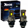 2x LED xenónové žiarovky D2S D2R 6000K XENDE GERMANY MINI 30 000LM 1:1 PALNIK