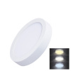 Solight WD170 Stropný mini panel LED 12W, 900lm, 3000K/4000K/6000K, okrúhly, IP20, biela