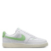 Nike Court Vision Low Next Nature Trainers White/Grn/Sail 5 (38.5)