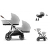 CYBEX Gazelle S + Gazelle S Cot S Twin Travel Set Cloud G Plus i-Size stone grey 2025