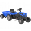 Detský traktor Pilsan čierny, modrý