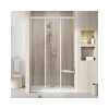 Sprchové dvere RAVAK ASDP3-90 198 satin+Transparent 00V70UR2Z1