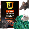 Repelent, plašič pre zvieratá - ONE SHOT myši potkany otrávené obilným jedom 1Kg (Jedna výstrelová myši potkany otrávené zrno trutka 1 kg)
