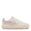 Nike Court Vision Alta Leather Womens Trainers White/Pink 6 (40)