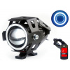 Predné svetlo U7 LED 3000LM Angel Eyes - biela