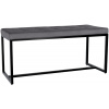 Barci B Velvet Bench, tmavosivá