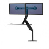 FELLOWES Polohovateľný stojan Sit-Stand Extend pre 2 monitory