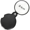 MAGNIFIER 124814 Vrecková lupa 6cm čierna