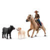 Set figúrok a príslušenstva Schleich Westernová jazdecká dobrodružstvo 42578 (4059433474427)