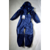 Detská kombinéza - Navigare 116 Navy Blue, Multi -Colored Winter Suit (Bavlnená kombinéza klaun s ušami 56 ružová)